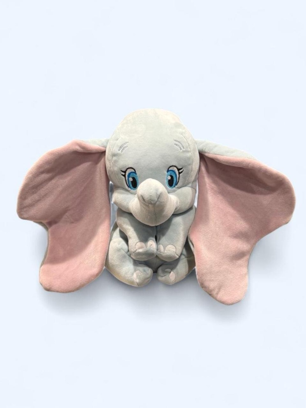 Disney Gray & Pink Dumbo Plush Elephant Toy